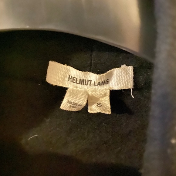 Helmet Lang Draped Zip up - Picture 3 of 4